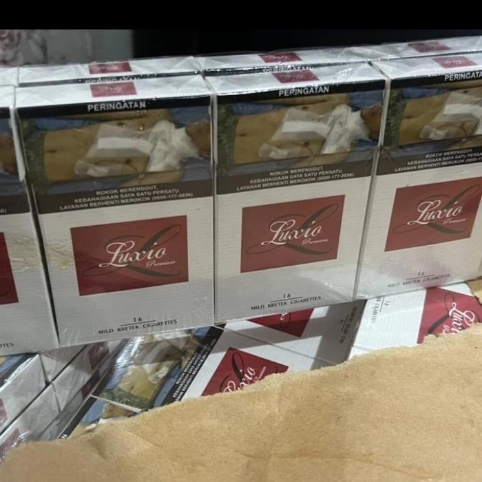 Rokok Luxio Premium diedarkan secara bebas di Toko-toko online