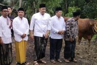 Sekaligus Serahkan Hewan Kurban dari Presiden dan Pemkab Merangin
