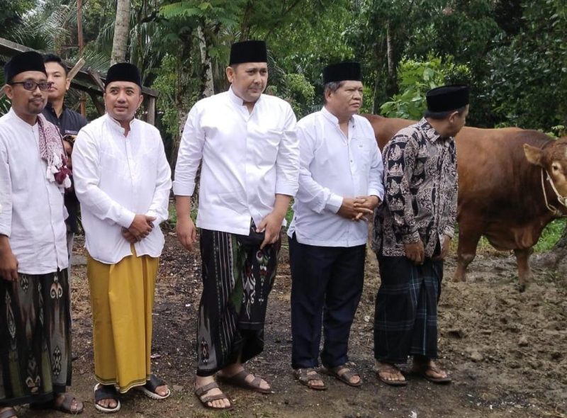 Sekaligus Serahkan Hewan Kurban dari Presiden dan Pemkab Merangin
