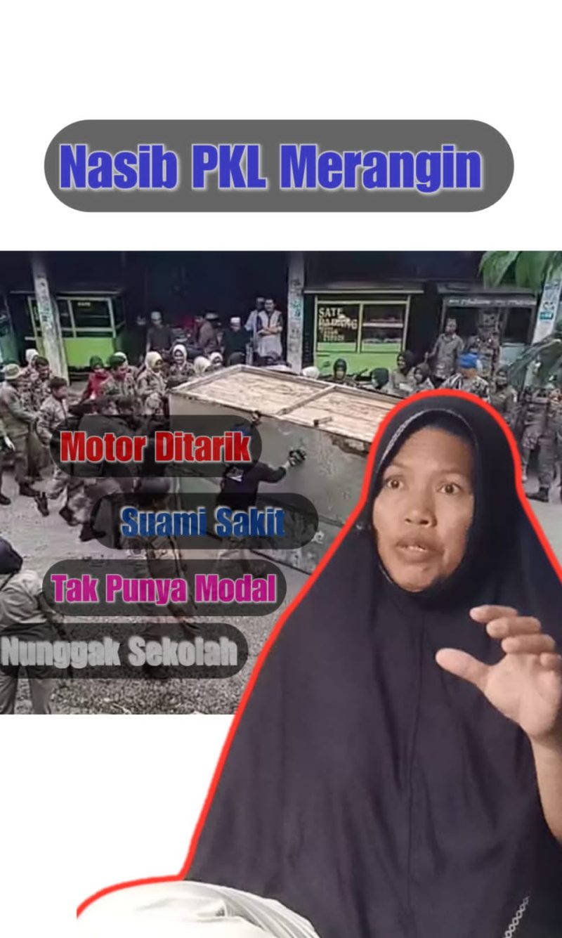 Mendengar Cerita Pilu PKL ibu Enii Pasca diusir tempat jualan 