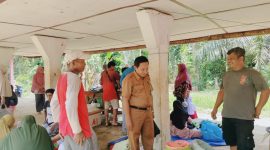 PJ Kades Pulau Baru Pantau  aktivitas Pasar Rio Sidik Alam 