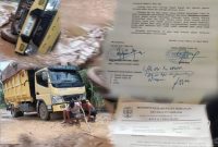 Foto Surat Bupati Mashuri Nilwan dan Surat Bupati Syukur Khafid yang cepat ditanggap
