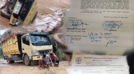 Foto Surat Bupati Mashuri Nilwan dan Surat Bupati Syukur Khafid yang cepat ditanggap