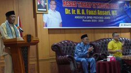 Sekda Merangin dampingi DPRD Provinsi Jambi reses