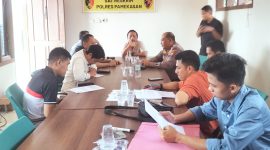 Forkot gelar audiensi ke Polres Pamekasan, Selasa (10/6/2025).
