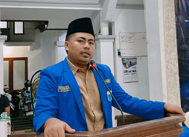 Ketua PC PMII Pamekasan, Homaidi mengkritik revisi UU Kejaksaan.