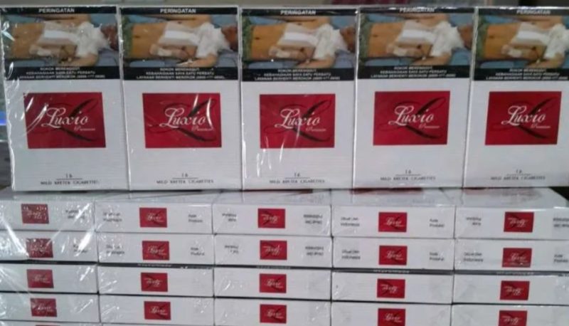 Rokok Luxio Premium beredar di E-Commers seperti Blibli dan Lazada 