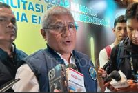 

Kepala BNN, Komisaris Jenderal Marthinus Hukom dalam acara Hari Anti Narkotika Internasional 2025 di Gedung Sasono Utomo, TMII, Jakarta, 26 Juni 2025. Tempo/Vedro Imanuel
