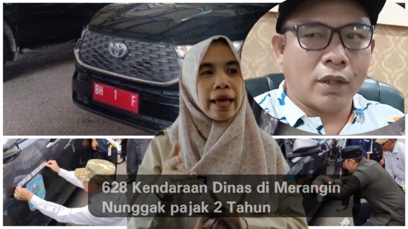 Dewan Sorot mobil kendaraan dinas tidak bayar pakak