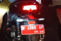 Kendaraan plat merah di Pamekasan diduga belum diperpanjang.