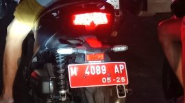 Kendaraan plat merah di Pamekasan diduga belum diperpanjang.