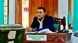 Pengacara Syaikhoni rahman, Burhan Advocate dari Kantor hukum Hans Law Firm.