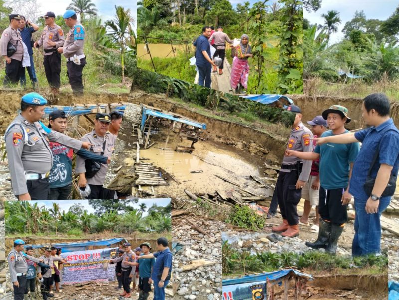 Polsek tabir buat himbauan larangan aktivitas peti setelah berapa berita viral lumbung padi punah