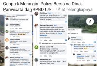 Polres Merangin Bersama Dinas Pariwisata dan BPBD Tindak PETI di Kawasan Geopark Merangin
