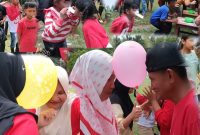 Pesta rakyat diadakan pemerintah desa rantau limau manis 