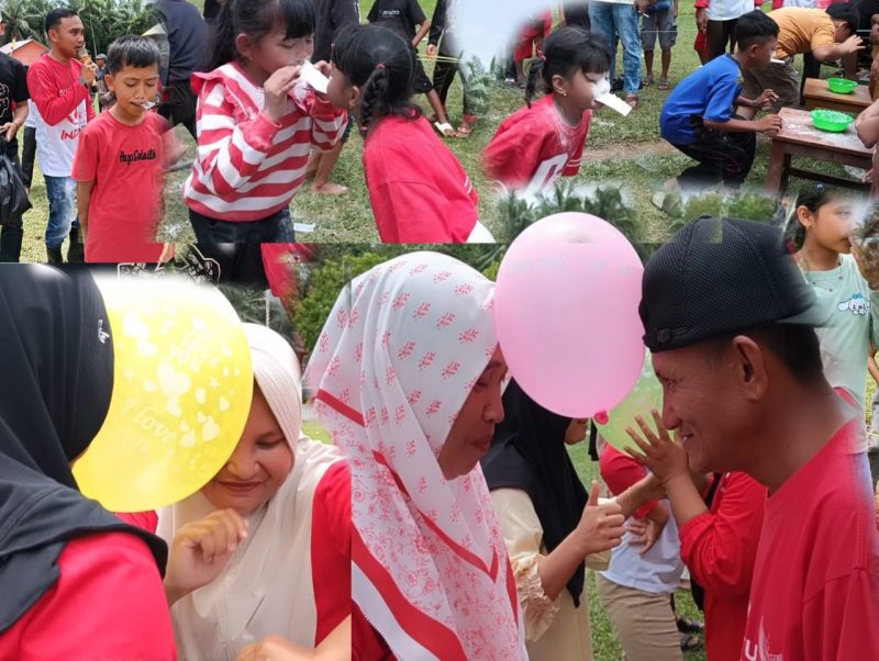 Pesta rakyat diadakan pemerintah desa rantau limau manis 