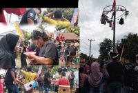 Semarak HUT RI ke 80 desa Pulau Baru 