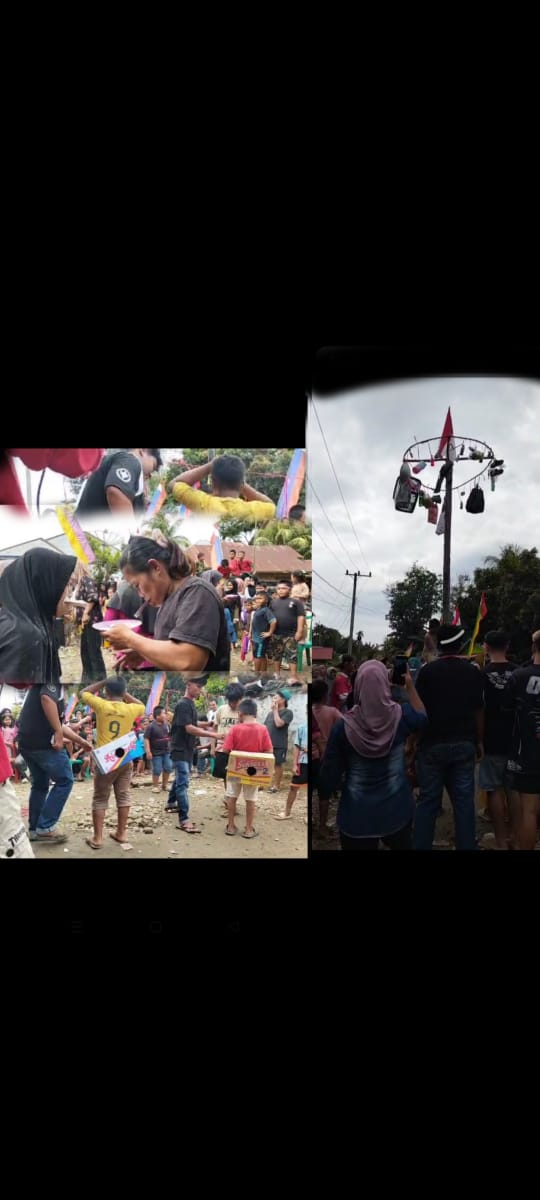 Semarak HUT RI ke 80 desa Pulau Baru 