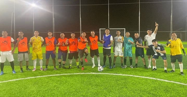 Sempat Tertinggal, Dewan Lega Menangkan Laga Persahabatan Versus Wartawan
