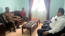 Pemdes tambang baru dengan PT AIP melakukan pertemuan Tampa mengundang warga