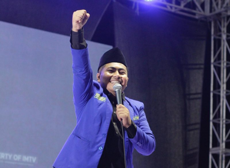 Ketua PC PMII kabupaten Pamekasan, Homaidi.