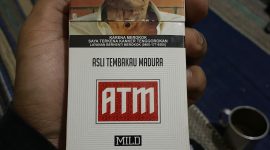 Rokok ilegal merek ATM Mild yang diketahui milik H. Yudik Sultan ABJ diproduksi di Kecamatan Lenteng, Kabupaten Sumenep, Kamis (14/08/2025).