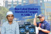 Adu kekuatan Ketua Paguyuban Pengusaha Rokok (PR) Kabupaten Sumenep, H. Sofwan Wahyudi, vs Bea Cukai Madura