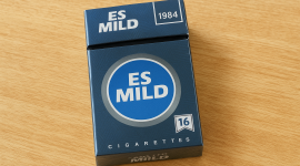 Rokok Bodong merek “Es Mild” yang diduga milik oleh H. Sofwan Wahyudi, atau yang dikenal sebagai H. Udik, Owner DRT The Big Family sekaligus Ketua Paguyuban Pengusaha Rokok (PR) Sumenep