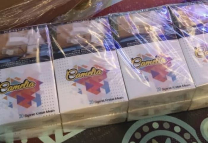 Rokok Camelia diduga milik H. Yudik Sultan ABJ Lenteng