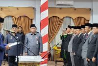 Bupati Merangin Lantik 15 pejabat 