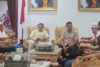 Tokoh masyarakat Marga Batin IX Ilir pertemuan dengan pemerintah daerah bahas tambang ilegal aliran sungai Merangin 