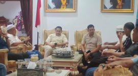 Tokoh masyarakat Marga Batin IX Ilir pertemuan dengan pemerintah daerah bahas tambang ilegal aliran sungai Merangin 