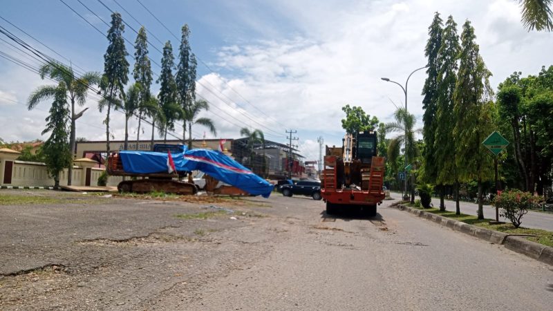 Excavator tangkapan tambang ilegal 