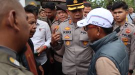 Kapolres Merangin temui pendemo