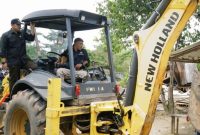 Bupati Merangin pantau langsung kegiatan pembongkaran rumah bordil