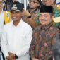 KETERANGAN: Bupati Bangkalan Lukman Hakim bersama Wakil Bupati Fauzan Ja’far berpose bersama usai acara di Pendopo Agung setempat.(Dok/Istimewa).