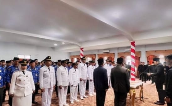 Bupati Merangin Lantik 139 pejabat dan 14 jabatan turun eselon 