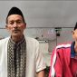 Utoyo Rahmad dan Hasan saat klarifikasi soal pengerusakan rumah peninggalan almarhum orang tuanya di Pamekasan