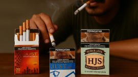 Varian rokok bodong dan berpita yang bermuara dari Desa Tentenan Barat, diduga milik HJS