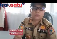 Foto camat tabir Samsul Zaini 
