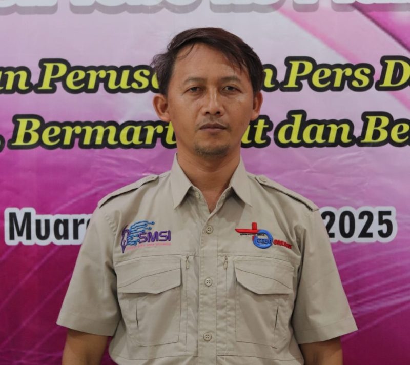 S.Supriyadi, Wakil Ketua Serikat Media Siber Indonesia (SMSI) Kabupaten Tebo. (Dok: Jambi Prima)