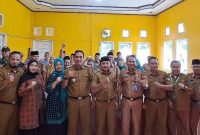 Poto pejabat merangin dengan camat 