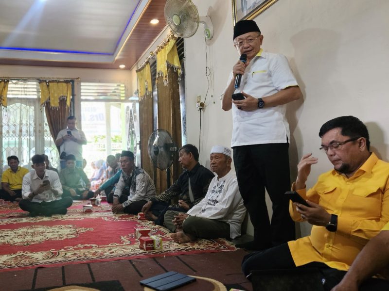 Reses di Muaro Tembesi, Cek Endra Motivasi Warga dan Dukung Ketegasan Presiden Basmi Mafia Tambang