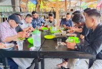 Rapat persiapan Musyawarah Cabang (Muscab) Serikat Media Siber Indonesia Kabupaten Bungo. (Ahmad)