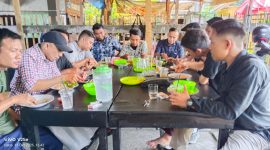 Rapat persiapan Musyawarah Cabang (Muscab) Serikat Media Siber Indonesia Kabupaten Bungo. (Ahmad)