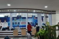 Pelayanan kependudukan di Mal Pelayanan Publik (MPP) Kota Jambi.
