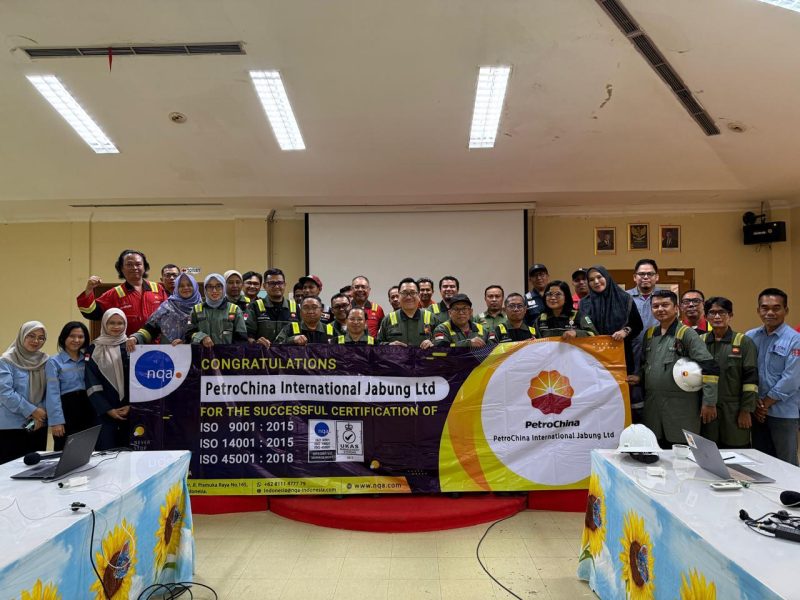 PetroChina Raih Sertifikasi ISO, Tegaskan Komitmen 