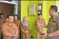 Kebersihan Dinkes Dibawa 50 Persen saat bupati Merangin sidak
