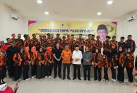 Anggota DPR RI Drs H Cek Endra dan Ketua MPW Pemuda Pancasila Provinsi Jambi, Adri,.SH,.MH beserta Jajaran. (Zona Berita)
