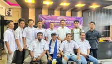 Ketua SMSI Kabupaten Bungo Terpilih Raden Beny Hidayat beserta jajaran.(ARD)